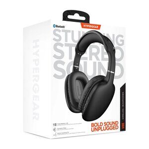 NWT HyperGear Vibe Over-Ear Bluetooth Wireless Headphones NEW SEALED Bold Sound
